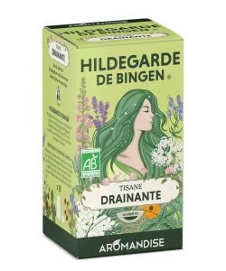Draining herb tea